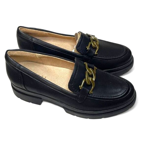 SOUL Naturalizer - Onyx, Black Leather Loafer, NEW! Size 7.5 Wide - Picture 6 of 10